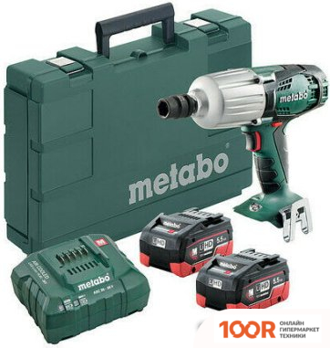 Metabo SSW 18 LTX 600 602198650 (С 2-МЯ АКБ, КЕЙС) (318023)