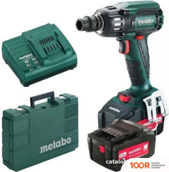 Metabo SSW 18 LTX 400 BL 602205650 (С 2-МЯ АКБ, КЕЙС) (318018)