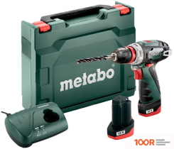 Metabo POWERMAXX BS BL Q 601749500 (С 2-МЯ АКБ, КЕЙС) (317984)