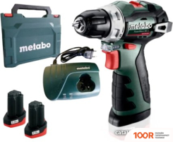 Metabo POWERMAXX BS BL 601721500 (С 2-МЯ АКБ, КЕЙС) (317983)
