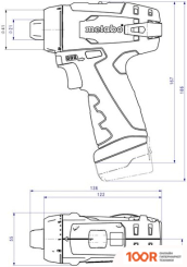 Metabo POWERMAXX BS BASIC 600984500 (С 2-МЯ АКБ, КЕЙС) (317982)