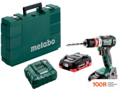 Metabo BS 18 L BL 602321540 (C 3-МЯ АКБ, КЕЙС) (317955)