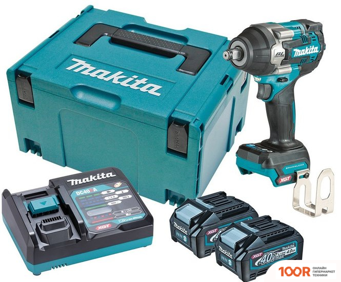 Makita TW007GM201 (С 2-МЯ АКБ, КЕЙС) (317941)