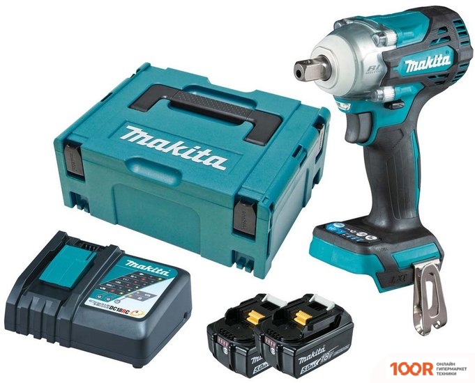 Makita DTW301RTJ (С 2-МЯ АКБ, КЕЙС) (317895)