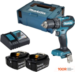 Makita DHP485RFJ (С 2-МЯ АКБ, КЕЙС) (317854)