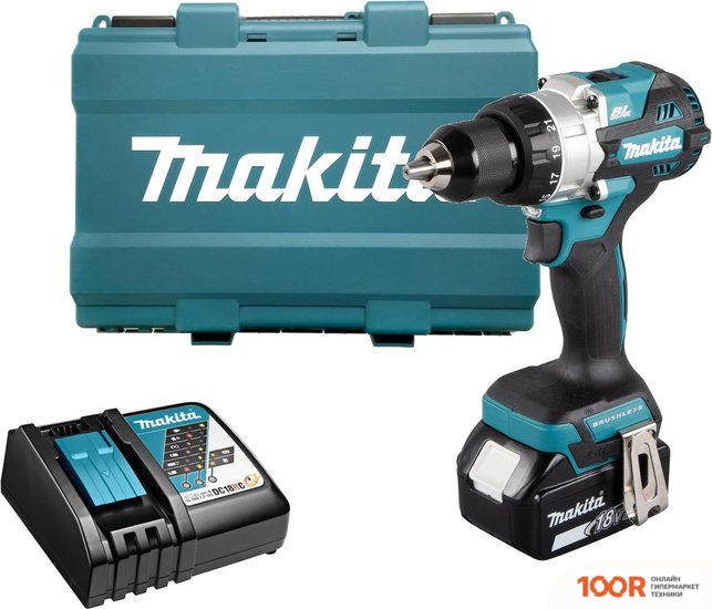 Makita DDF486RT (С 1-ИМ АКБ, КЕЙС) (317801)