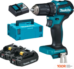 Makita DDF485RAJ (С 2-МЯ АКБ, КЕЙС) (317795)