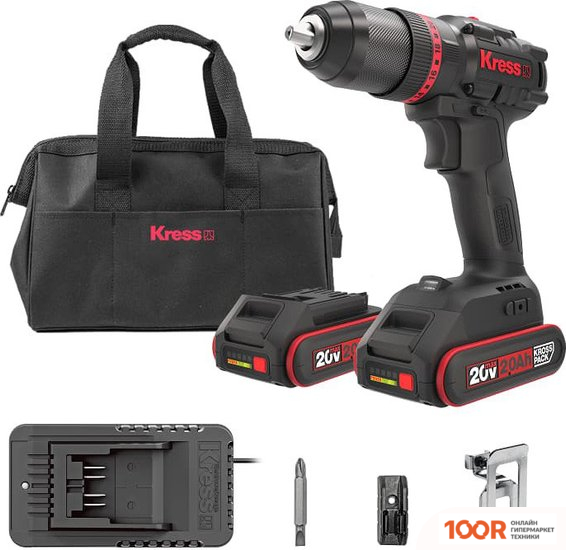Kress KUC30.1 (С 2-МЯ АКБ, СУМКА) (317740)