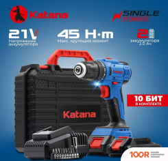 Katana CD 3500 (С 2-МЯ АКБ 2 АЧ, КЕЙС) (317666)