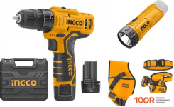 Ingco STANDARD CDLI12325 (С 2-МЯ АКБ, КЕЙС, ПОЯСНАЯ СУМКА, ФОНАРЬ) (317641)