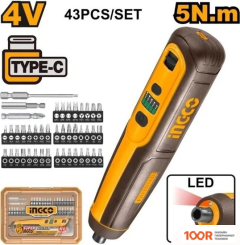 Ingco CSDLI04062 (С АКБ, КЕЙС) (317623)