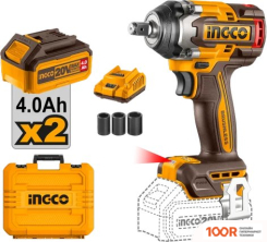Ingco CIWLI2085 (С 2-МЯ АКБ, КЕЙС) (317621)