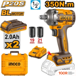 Ingco CIWLI2035 (С 2-МЯ АКБ, КЕЙС) (317618)