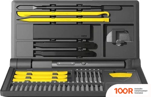 HOTO PRECISION SCREWDRIVER KIT PRO QWLSD012 (ЧЕРНЫЙ) (317596)