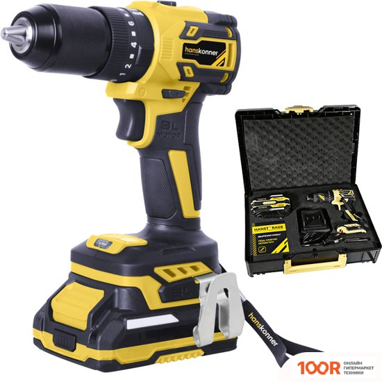 Hanskonner HCD2065PRO (С 2-МЯ АКБ, КЕЙС) (317537)