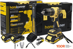 Hanskonner HCD2065BLC (С 2-МЯ АКБ, КЕЙС) (317534)