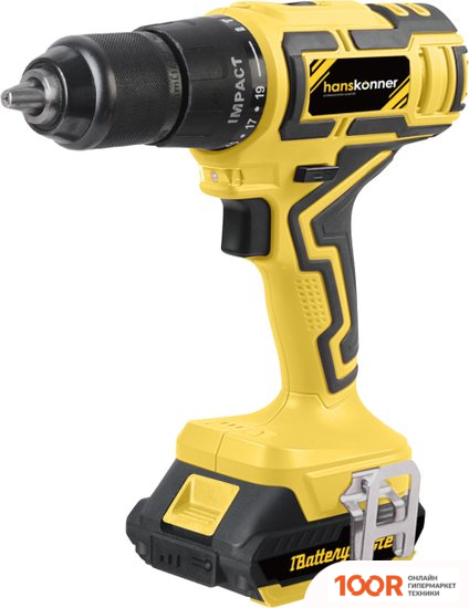 Hanskonner HCD1855RI (С 2-МЯ АКБ, КЕЙС) (317519)