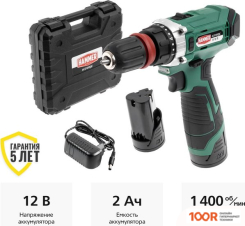 Hammer ACD122QC (С 2-МЯ АКБ, КЕЙС) (317495)