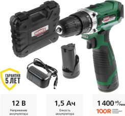 Hammer ACD12/2CS (С 2-МЯ АКБ, КЕЙС) (317494)