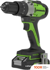 Greenworks GD24DD60K2 3704107UA (С 1-ИМ АКБ) (317485)