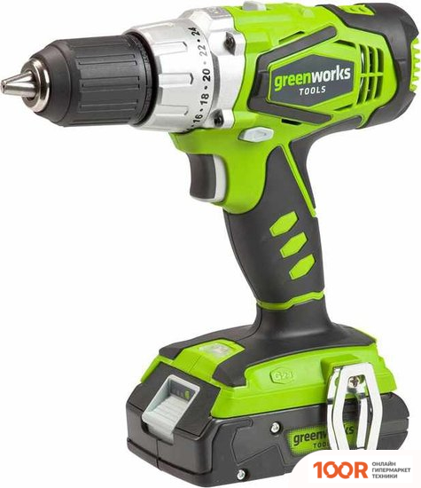 Greenworks G24DDK2X (БЕЗ АКБ) (317478)
