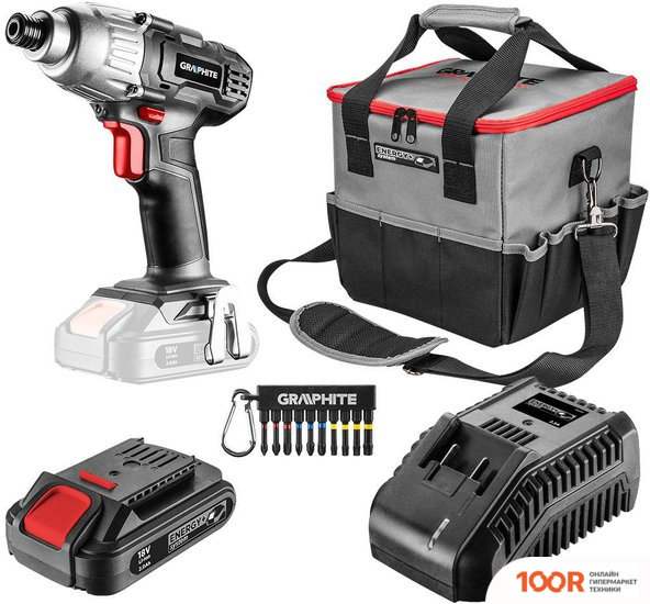 GRAPHITE 58G012-S15 (С 1-ИМ АКБ, СУМКА) (317464)