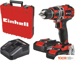 Einhell TE-CD 18/50 LI BL 4513896 (С 2-МЯ АКБ, КЕЙС) (317290)