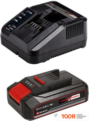 Einhell TE-CD 18/40 LI 4513955 (С 1-М АКБ, КЕЙС) (317284)