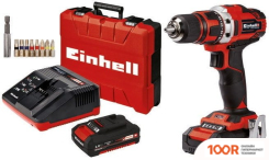 Einhell TE-CD 18/40 LI 4513910 (С 2-МЯ АКБ, КЕЙС) (317283)