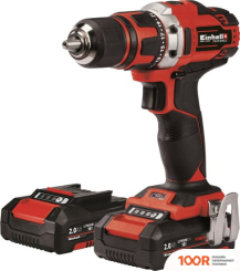 Einhell TE-CD 18/40 LI 4513910 (С 2-МЯ АКБ, КЕЙС) (317283)