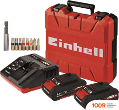 Einhell TE-CD 18/40 LI 4513910 (С 2-МЯ АКБ, КЕЙС) (317283)