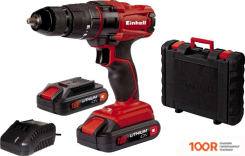 Einhell TC-CD 18-2 LI-I 4513825 (С 2-МЯ АКБ) (317275)