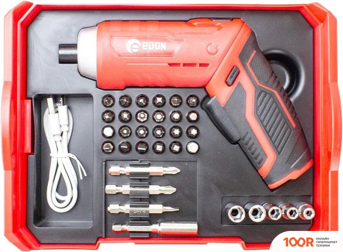 Edon EDPL02-4 (С АКБ, С ОРГАНАЙЗЕРОМ И НАБОРОМ ОСНАСТКИ) (317252)