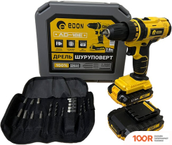 Edon AD-18E (С 2-МЯ АКБ, КЕЙС, НАБОР ОСНАСТКИ) (317238)
