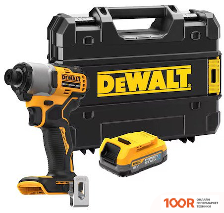 DeWalt DCF840E1T (С 1-ИМ АКБ, КЕЙС) (317118)