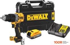 DeWalt DCD805E1T (С 1-ИМ АКБ 1.7 АЧ, КЕЙС) (317077)