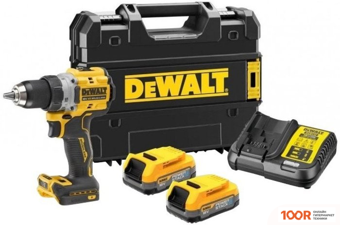 DeWalt DCD800E2T (С 2-МЯ АКБ, КЕЙС) (317072)