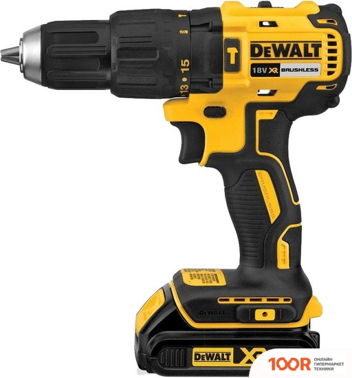 DeWalt DCD778M2T-QW (C 2-МЯ АКБ, КЕЙС) (317063)