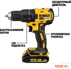 DeWalt DCD7771D2 (C 2-МЯ АКБ, КЕЙС) (317059)