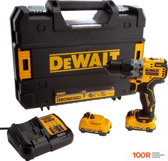 DeWalt DCD706D2-QW (С 2-МЯ АКБ, КЕЙС) (317045)