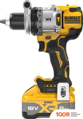 DeWalt DCD1007WW1T (С 1-ИМ АКБ, КЕЙС) (317038)