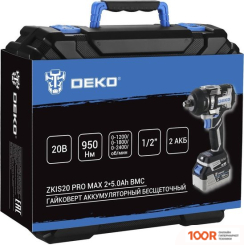 Deko ZKIS20 PRO MAX 083-1088 (С 2-МЯ АКБ, КЕЙС) (316991)