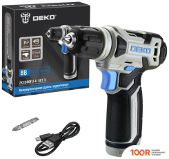 Deko ZKCD80FU-LI SET 3 063-4128 (С 1-ИМ АКБ) (316988)