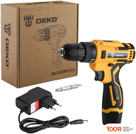 Deko ZKCD80FU-LI SET 1 063-4127 (С 1-ИМ АКБ) (316987)