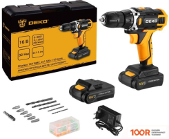 Deko SHARKER 16V SET 63 083-1041 (С 2-МЯ АКБ, КЕЙС) (316983)