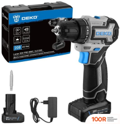 Deko LONER 20V PRO 085-1010 (С 2-МЯ АКБ, КЕЙС) (316980)