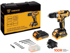 Deko GCD20DU PRO SET 083-1040 (С 2-МЯ АКБ, КЕЙС) (316969)