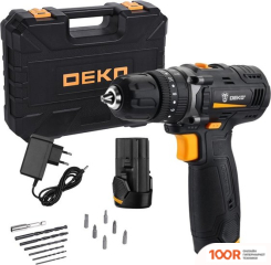 Deko GCD12DU3 SET4 063-4038 (С 2-МЯ АКБ, КЕЙС, НАБОР ОСНАСТКИ) (316966)