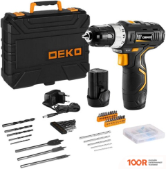 Deko GCD12DU3 SET 5 063-4147 (С 2-МЯ АКБ, КЕЙС, НАБОР ОСНАСТКИ) (316964)