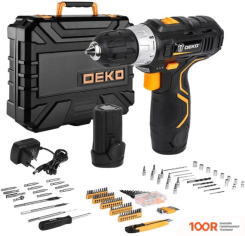 Deko GCD12DU3 SET 193 063-4138 (С 2-МЯ АКБ, КЕЙС, НАБОР ОСНАСТКИ) (316959)